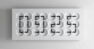 Menschenuhr Uhr 24 Pendel