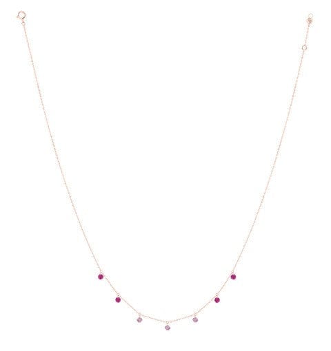 La Brune & La Blonde Confetti Necklace