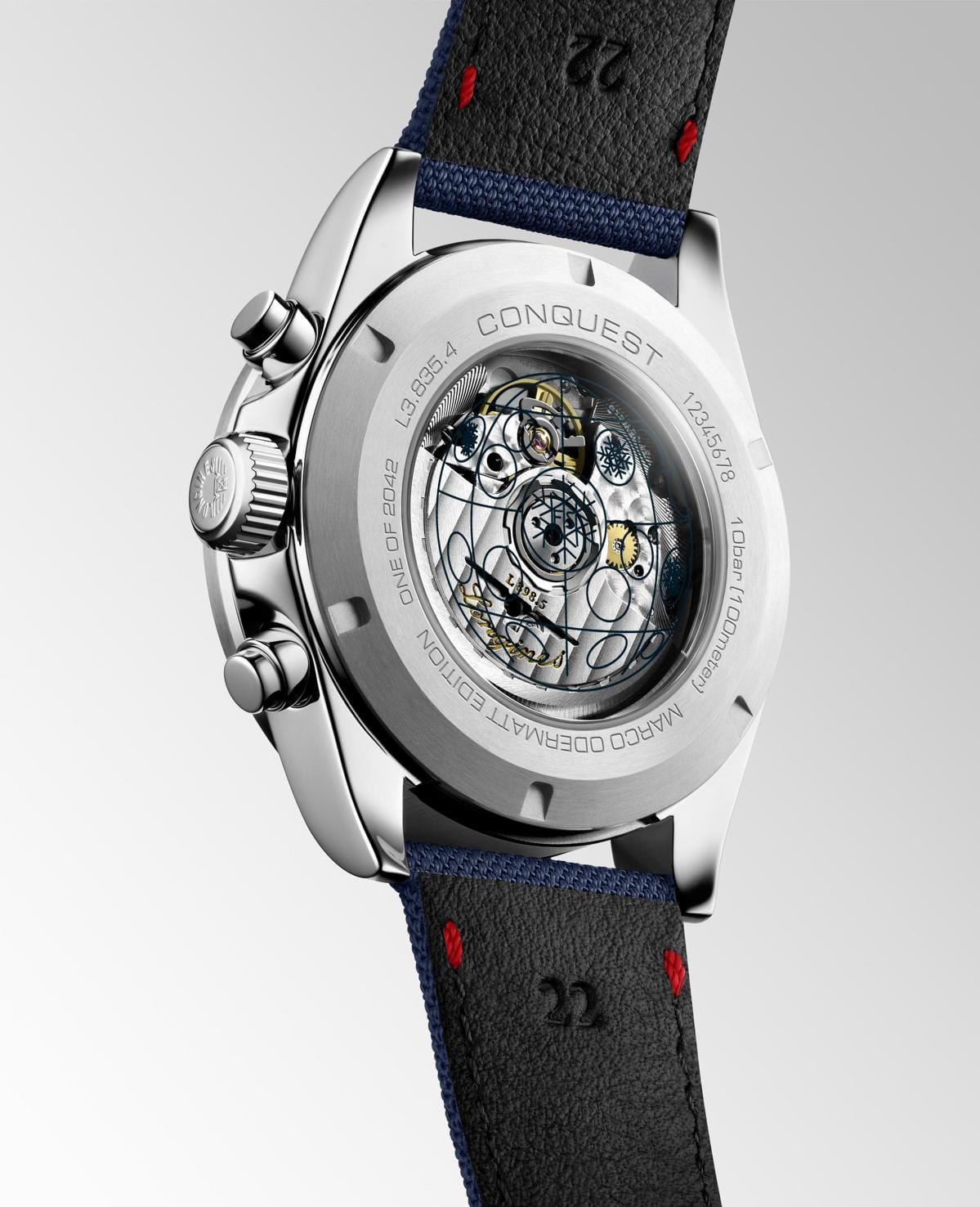 Montre homme Longines Chronographe Marco Odermatt limitée