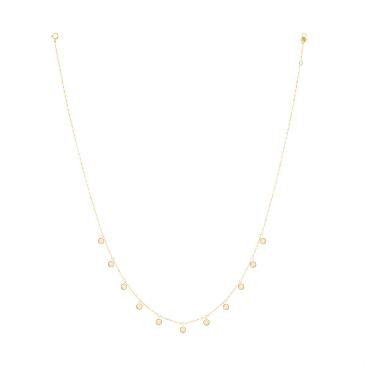 The Brunette & The Blonde Polka Necklace