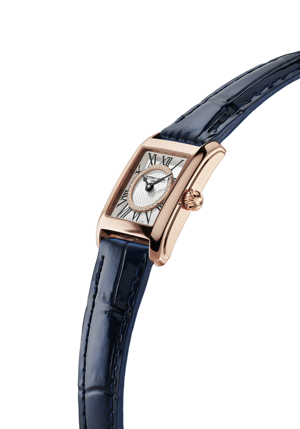 Quadratische Damenuhr von Frederique Constant