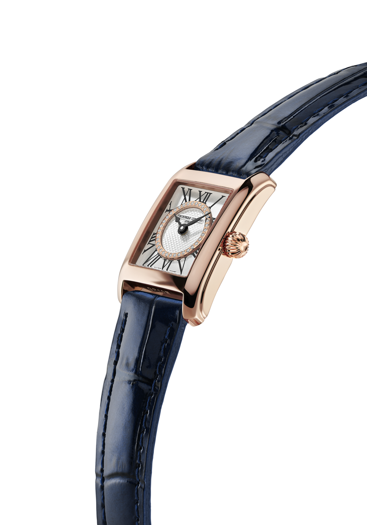 Quadratische Damenuhr von Frederique Constant