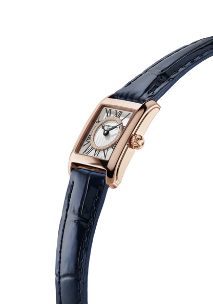 Quadratische Damenuhr von Frederique Constant