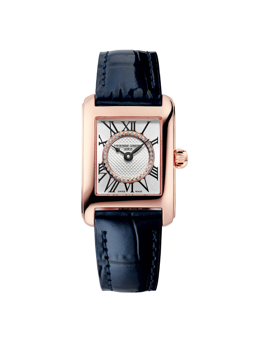 Quadratische Damenuhr von Frederique Constant