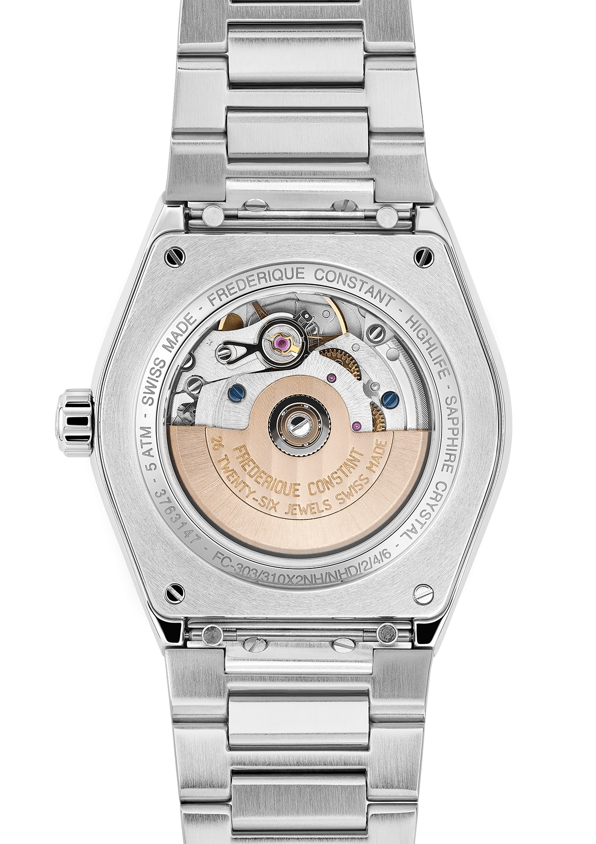 Montre dame Frederique Constant Highlife - Chronométrie Kaenel S.A.