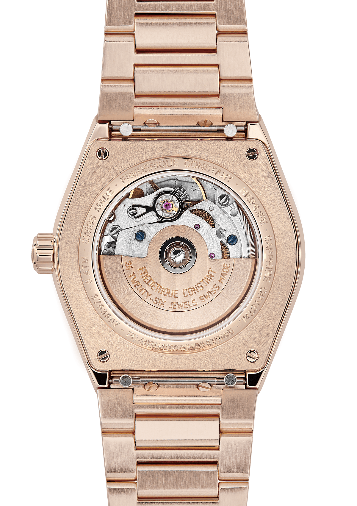 Montre dame Frederique Constant Highlife - Chronométrie Kaenel S.A.