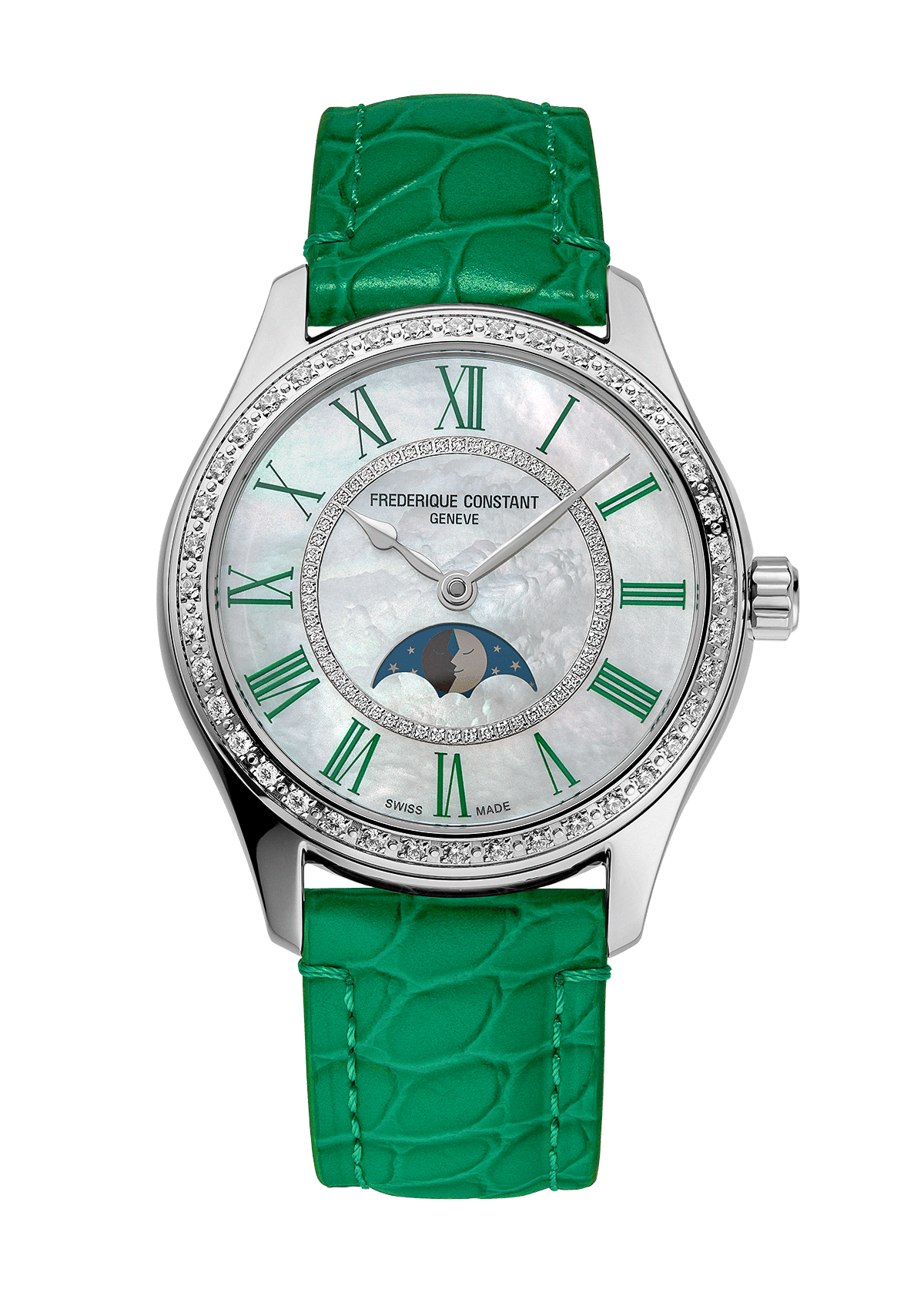 Montre dame Frederique Constant Ladies Automatic - Chronométrie Kaenel S.A.