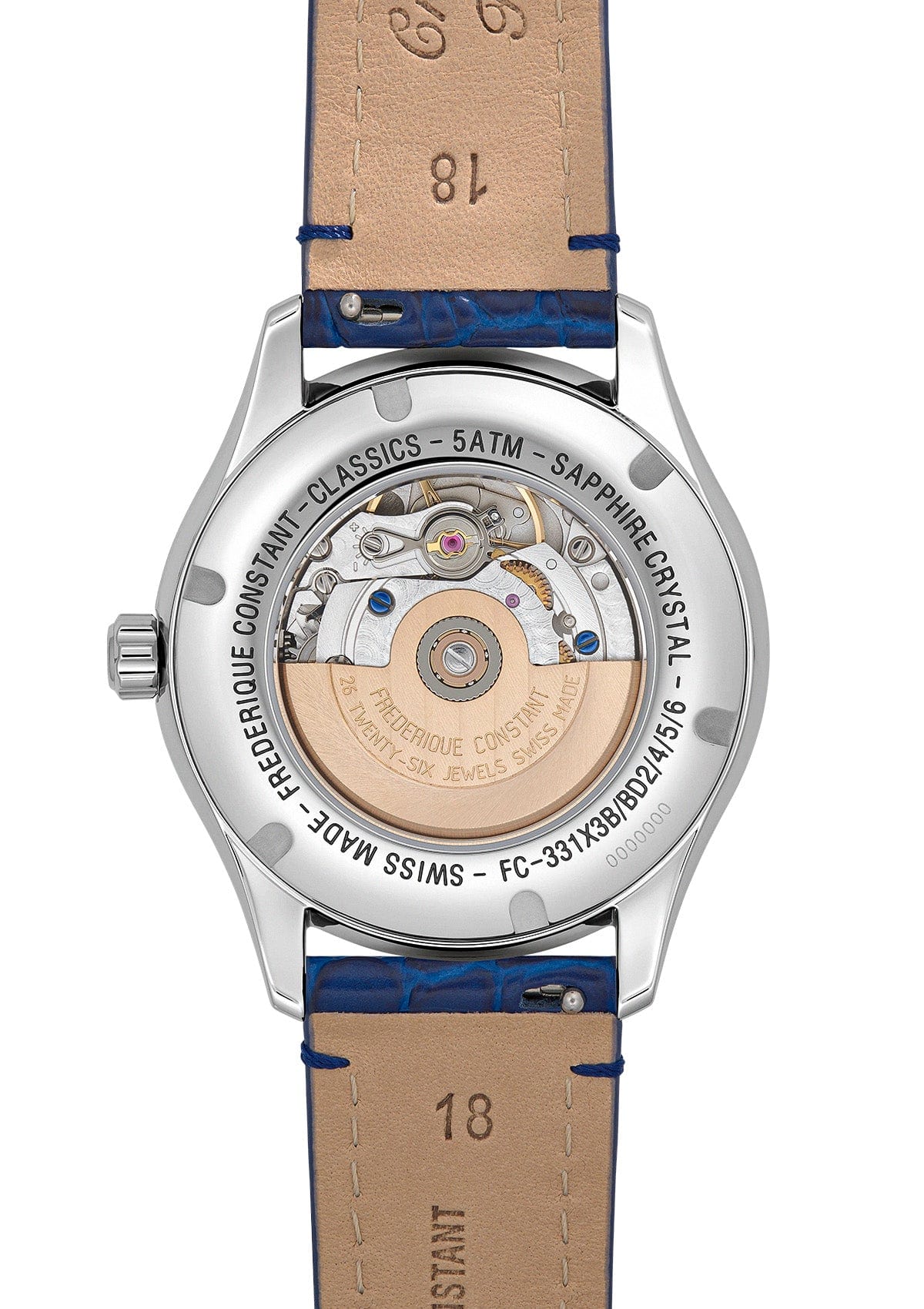 Montre dame Frederique Constant Ladies Automatic - Chronométrie Kaenel S.A.